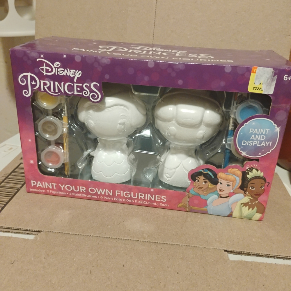 Disney Princess Paint Your Own Figurines